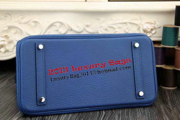 Hermes Birkin 35CM 30CM Tote Bag Original Leather HB35O Blue