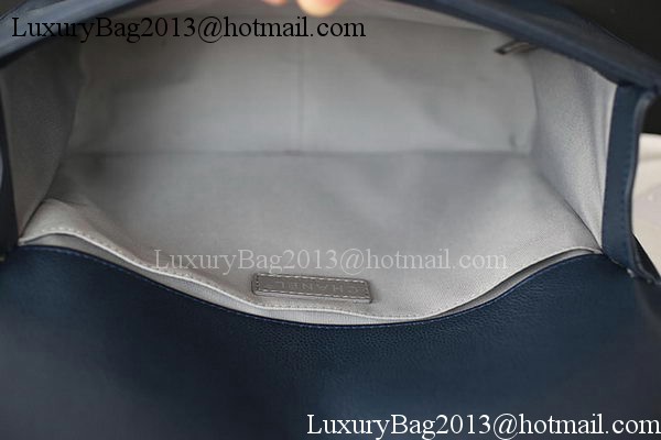 Boy Chanel Flap Shoulder Bag Original Cannage Pattern A67087 Royal