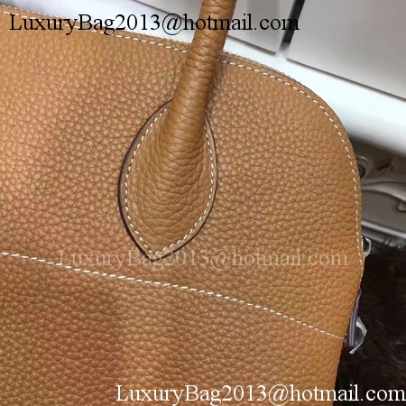 Hermes Bolide 31CM Calfskin Leather Tote Bag B3302 Wheat