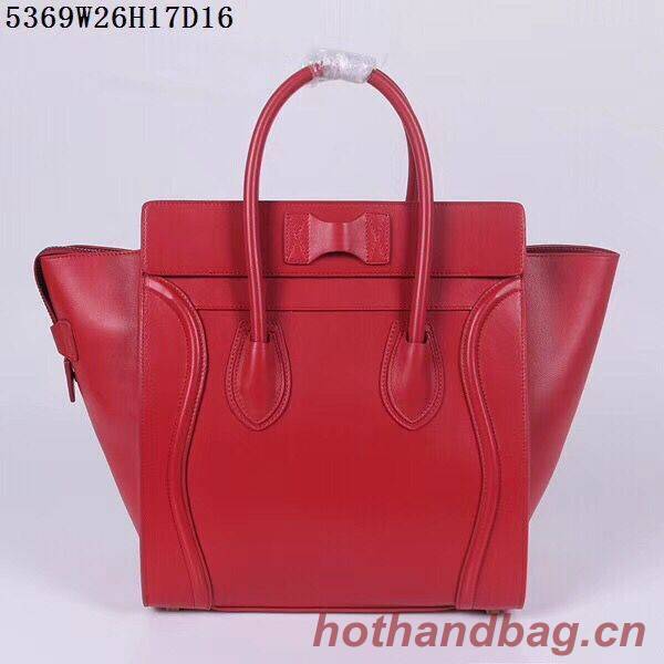 Celine Luggage Micro Tote Bag CLY5369 Red