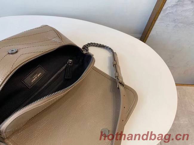 SAINT LAURENT Niki leather belt bag 577124 Chestnut