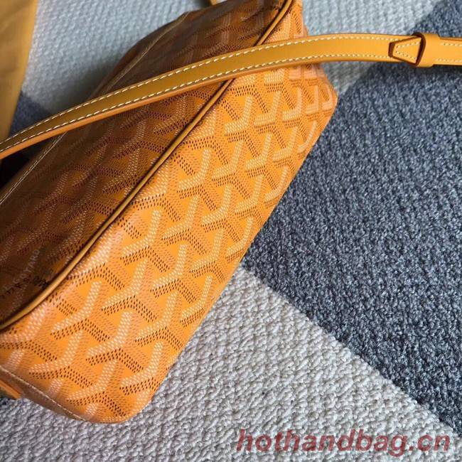 Goyard Calfskin Leather Shoulder Bag 6788 Yellow