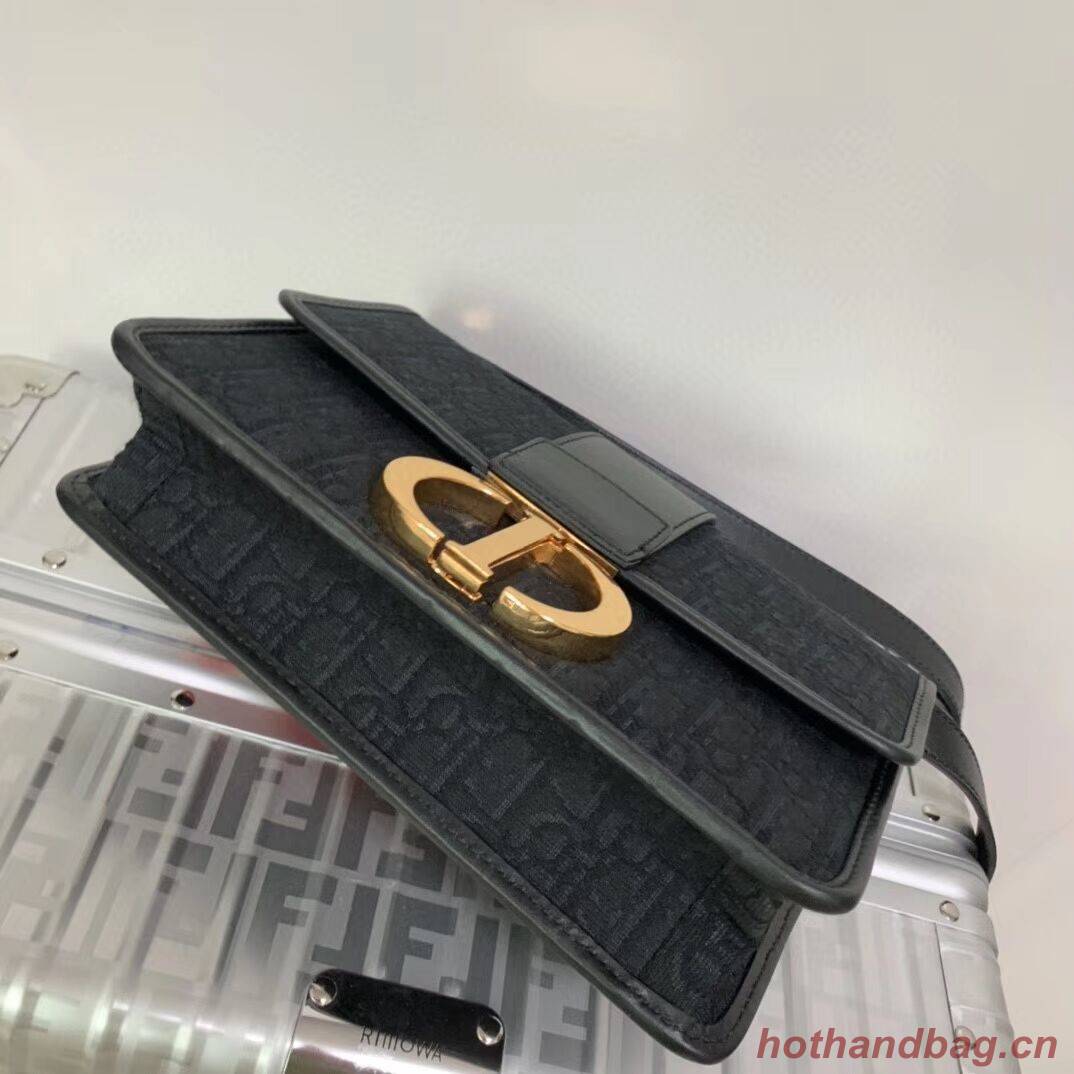 Dior 30 MONTAIGNE CANVAS BAG C9203 black