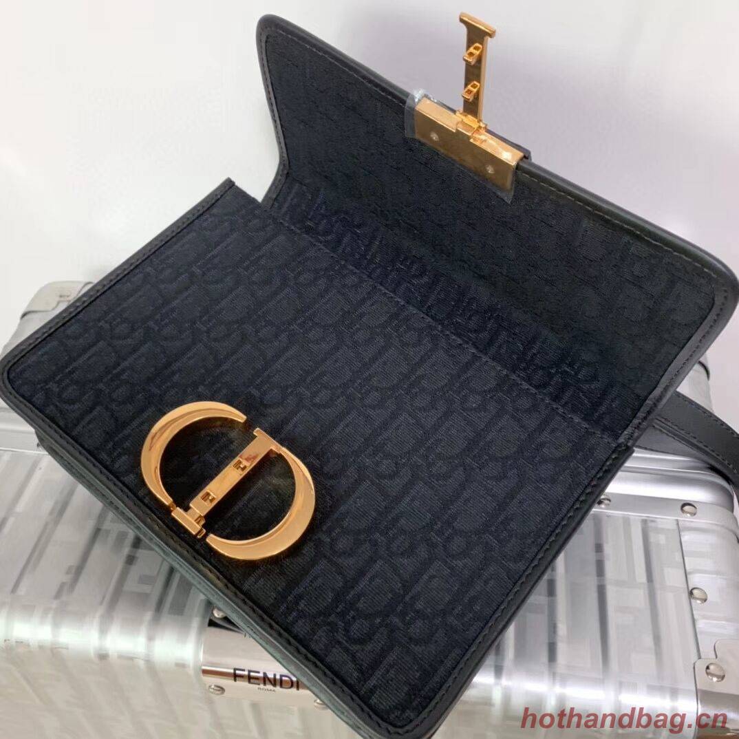 Dior 30 MONTAIGNE CANVAS BAG C9203 black