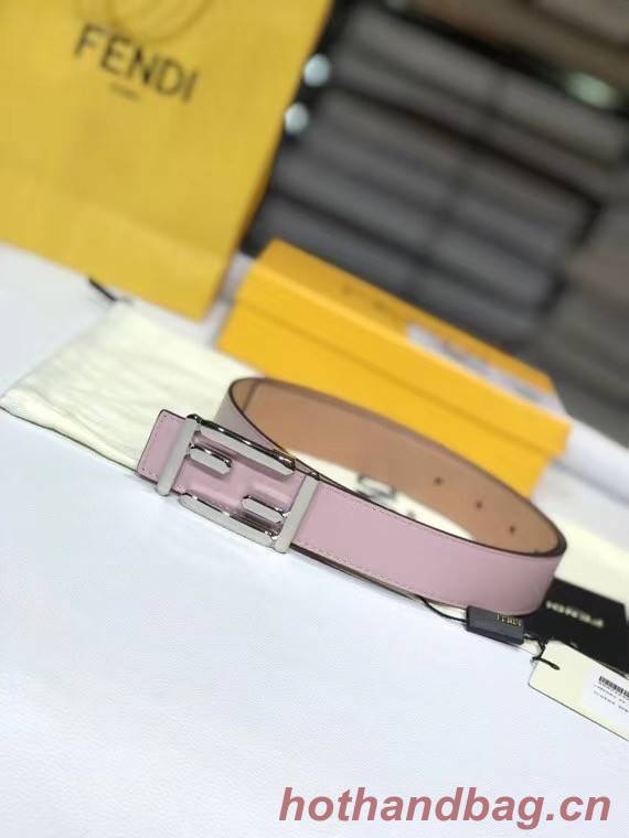 Fendi Leather Belt F2373 30mm