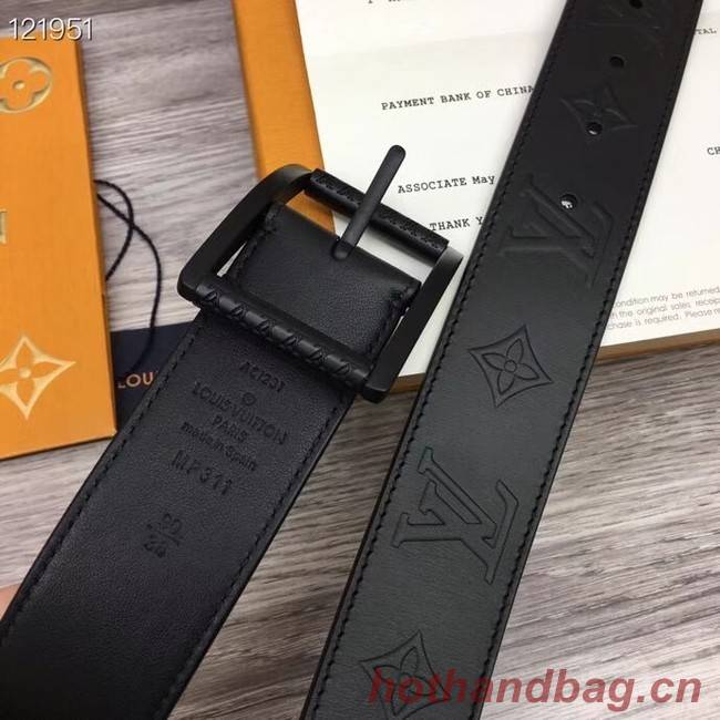 Louis Vuitton REVERSO 40MM REVERSIBLE BELT MP311V black-color hardware