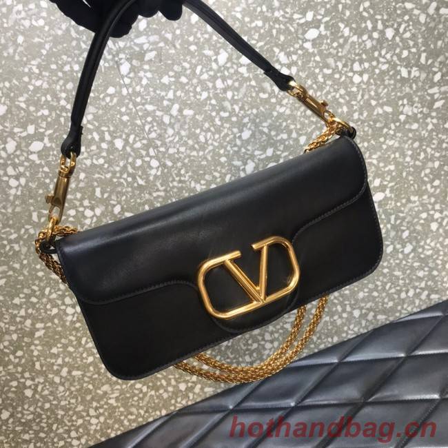 VALENTINO GARAVANI Loco Calf leather bag 2B0K30 black