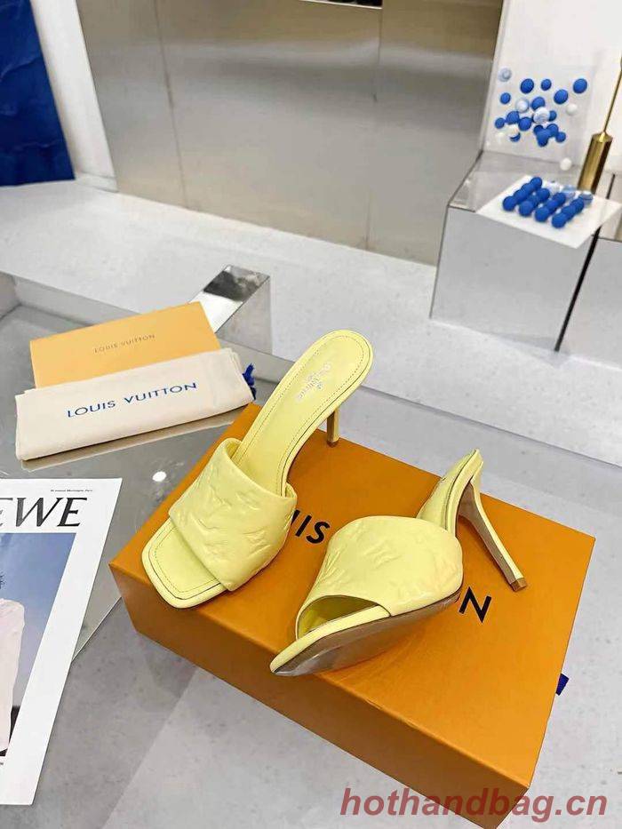 Louis Vuitton Shoes LVS00018 Heel 9.5CM