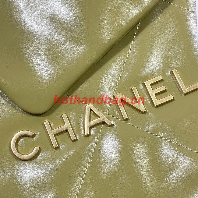 CHANEL 22 HANDBAG AS3260 lemon