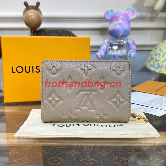 Louis Vuitton LOU WALLET M81599 Taupe Brown
