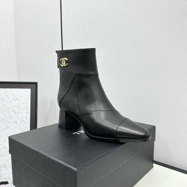 Chanel WOMENS SHORT BOOTS 55235-4