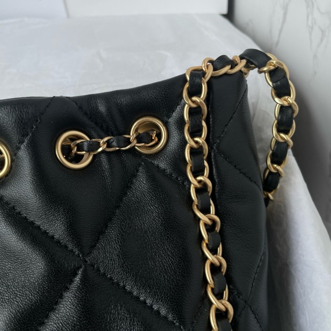 Chanel SMALL BUCKET BAG AS5094 black