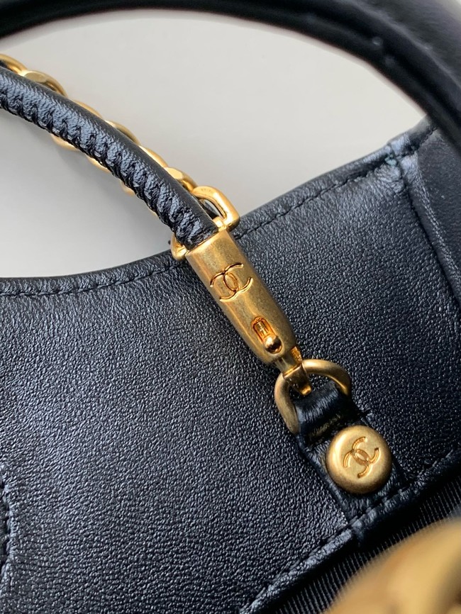 Chanel SUEDE 31 bag AP4133 black