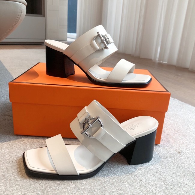 Hermes WOMENS SANDAL Heel 6.5CM 55861-3