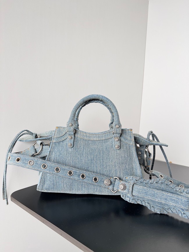 Balenciaga NEO CAGOLE Denim 77534 light blue