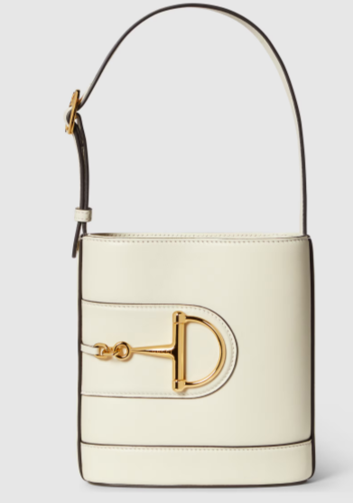 GUCCI 73 MINI BUCKET BAG 833665 White