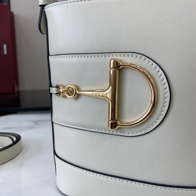 GUCCI 73 MINI BUCKET BAG 833665 White