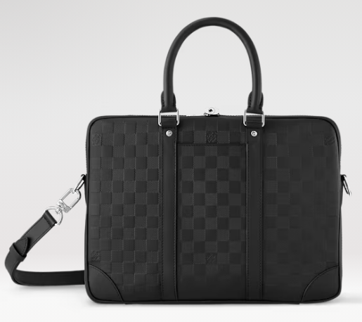 Louis Vuitton Porte-Documents Voyage PM N40444 black