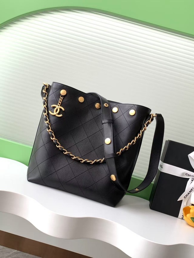 Chanel LARGE BUCKET BAG AS5406 Black
