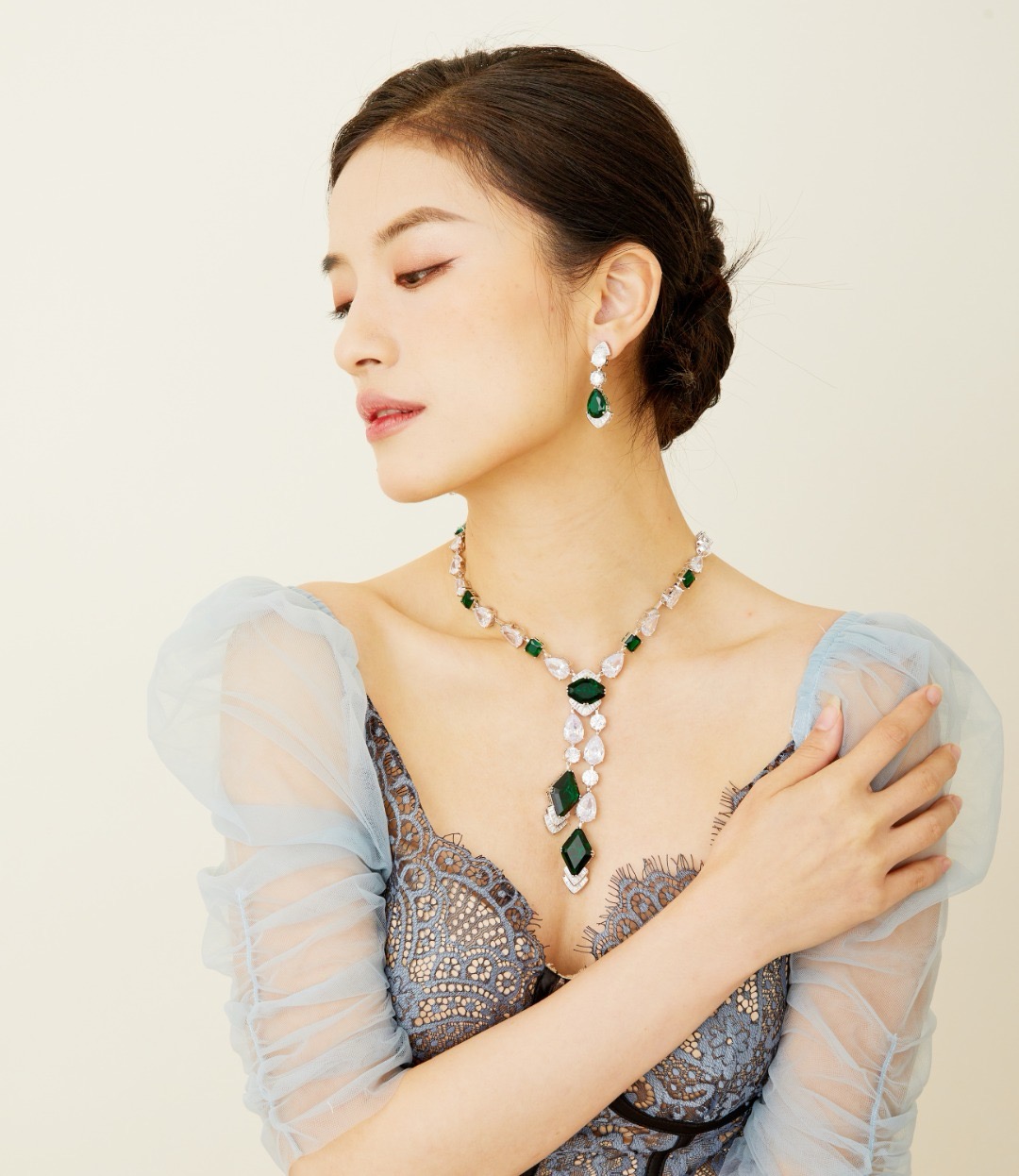 BVLGARI necklace&Earring CE16510