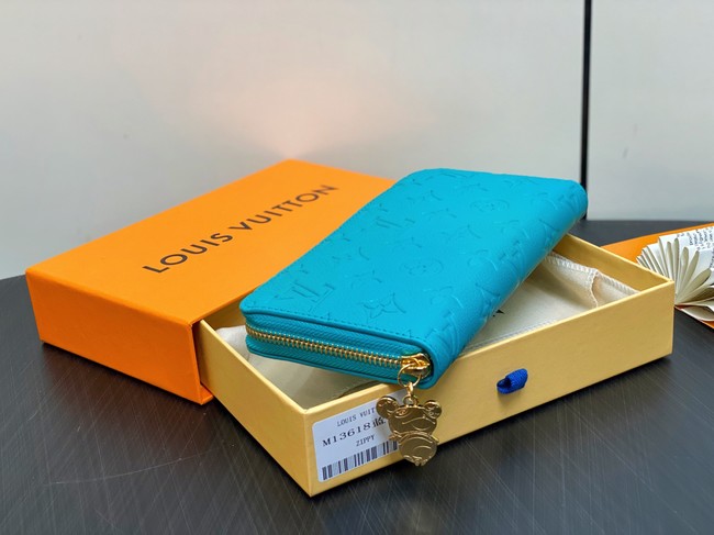Louis Vuitton LV x TM Zippy Wallet M13618 Kabira Blue