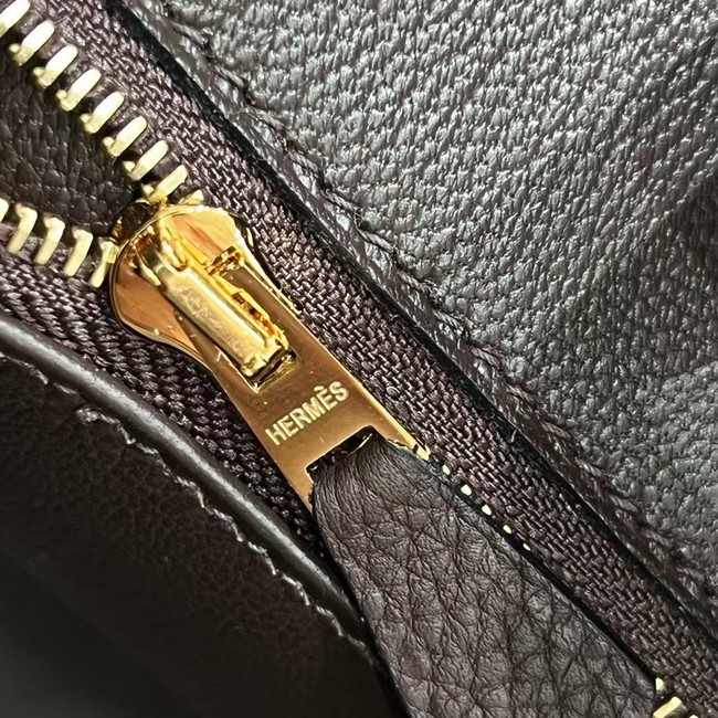 Hermes Birkin Tote Bag Original Togo Leather 6635 camel&coffce