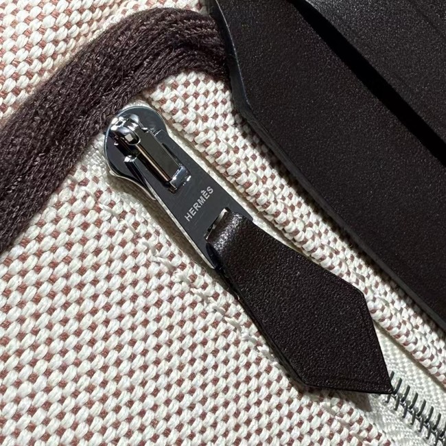 Hermes mini Herbag 20CM Original Canvas Leather & Calfskin 48888-5