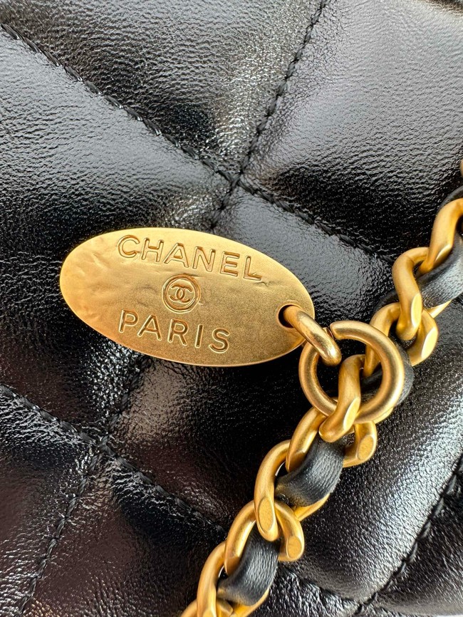 Chanel Medium HOBO BAG AS5498 black