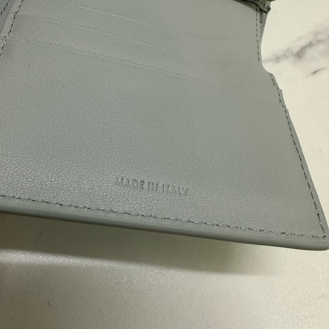 Celine SMALL FLAP WALLET TRIOMPHE IN SHINY CALFSKIN 10D783 MOON