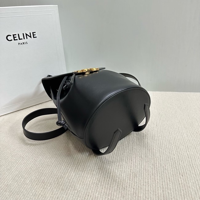 Celine BACKPACK CELINE BONNIE IN SMOOTH CALFSKIN 118703 black