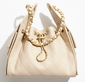 CHANEL 25 SMALL HANDBAG AS5293 Beige