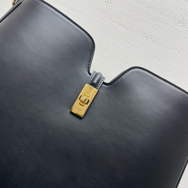 Celine MEDIUM CAMILLE 16 SOFT BAG IN SMOOTH CALFSKIN 119563 black