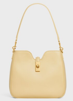 Celine SMALL CAMILLE 16 SOFT BAG IN SMOOTH CALFSKIN 120693 SPRING YELLOW