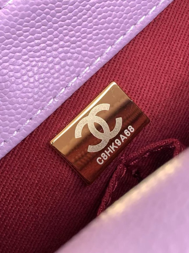 Chanel FLAP BAG WITH TOP HANDLE 92990-14