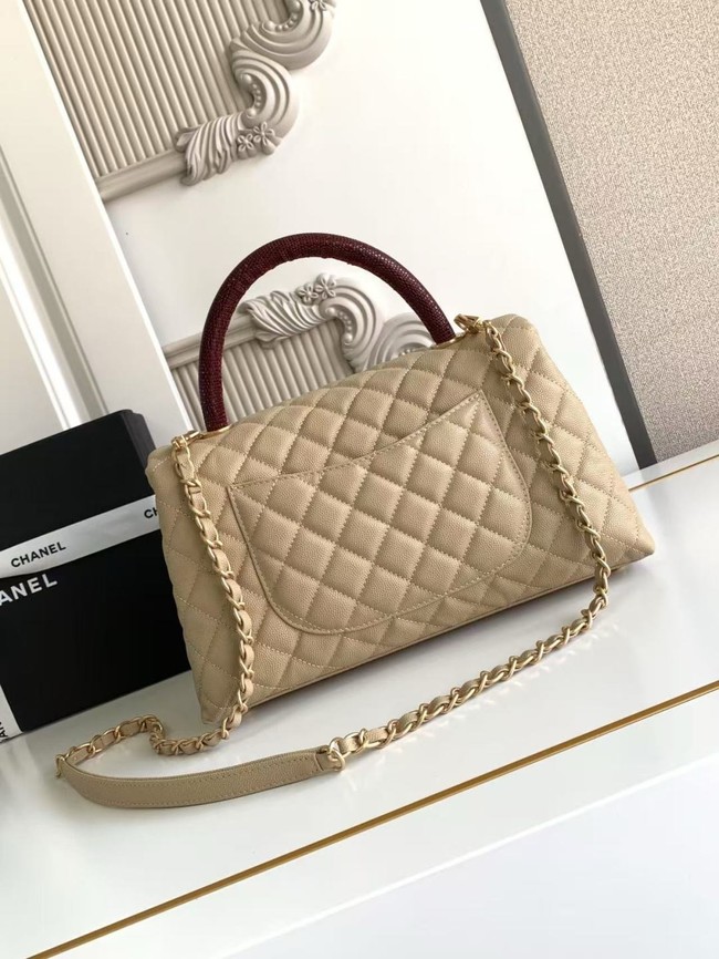 Chanel LARGE FLAP BAG WITH TOP HANDLE 92991-3