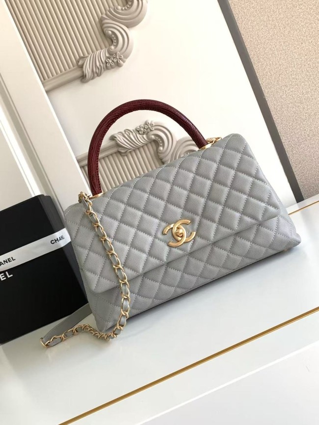 Chanel LARGE FLAP BAG WITH TOP HANDLE 92991-9