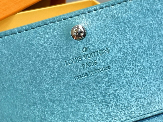Louis Vuitton Envelope Business Card Holder M13891 Misty Lake Green