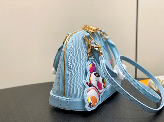 Louis Vuitton Epi grained leather Alma BB M13670 sky blue