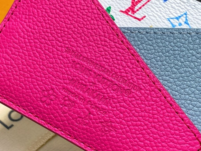 Louis Vuitton LV x TM Criss-Cross Card Holder M14090 pink