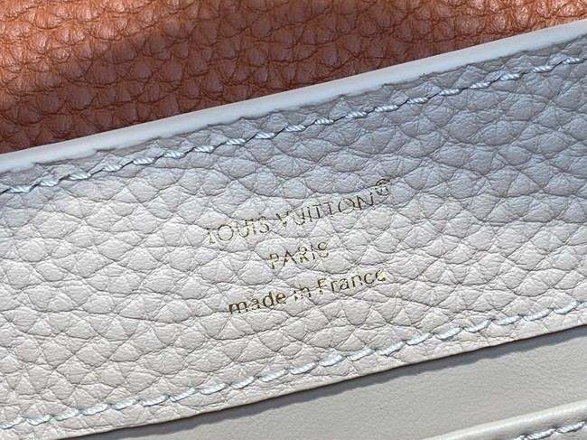 Louis Vuitton Ostrich Capucines BB M11908 Galet& Tan & Chocolate