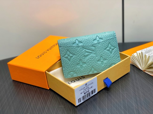 Louis Vuitton Pocket Organizer M13973 Water Green