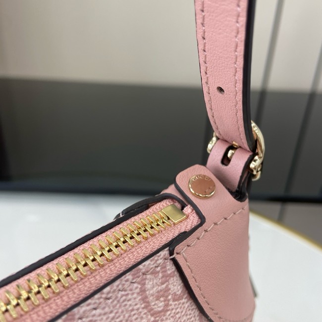 Gucci GG EMBLEM SMALL SHOULDER BAG 815218 pink