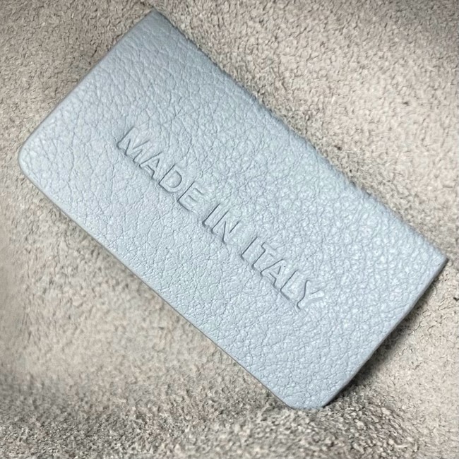 Celine TEEN CELINE LULU IN SUPPLE GRAINED CALFSKIN 120723 ice blue