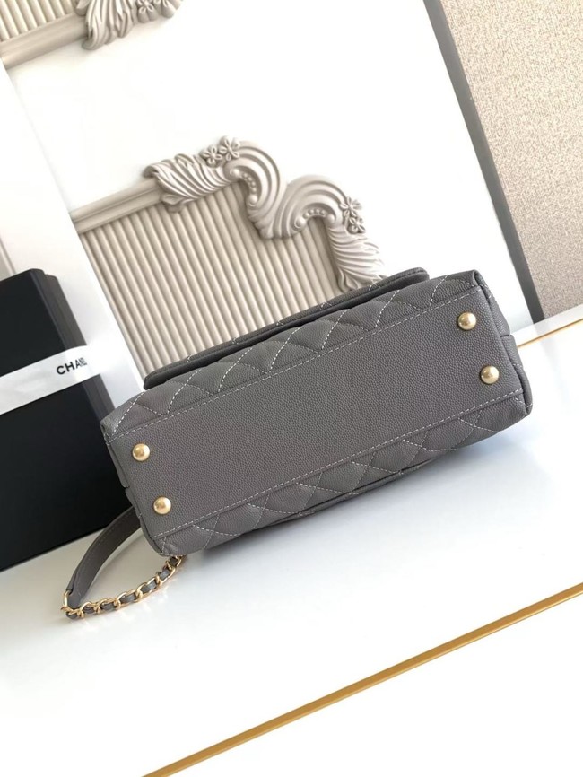 Chanel FLAP BAG WITH TOP HANDLE 92990-15