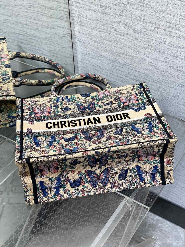 Medium Dior Book Tote Embroidery Embroidery M1296ZTDT-1