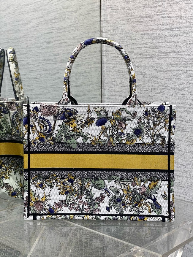 Medium Dior Book Tote Embroidery Embroidery M1296ZTDT-3