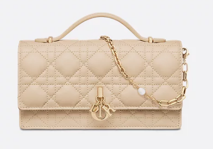 My Dior Mini Bag Cannage Lambskin S0980ONMJ Powder Beige