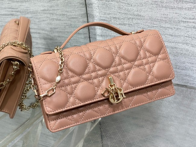 My Dior Mini Bag Cannage Lambskin S0980ONMJ Rose des Vents