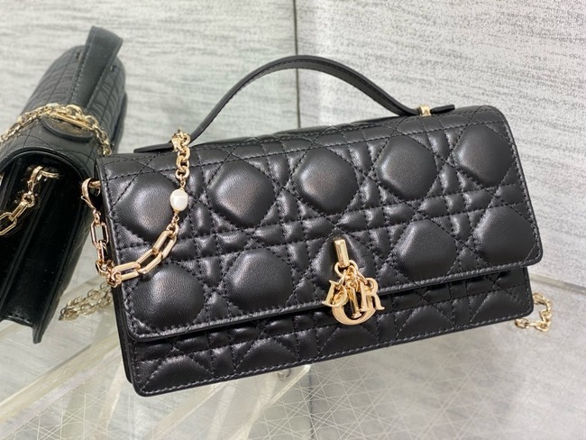 My Dior Mini Bag Cannage Lambskin S0980ONMJ black