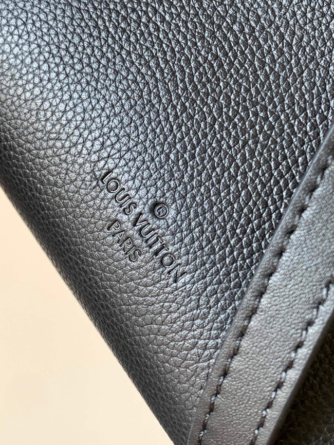 Louis Vuitton Side Trunk MM M25160 black&Black hardware